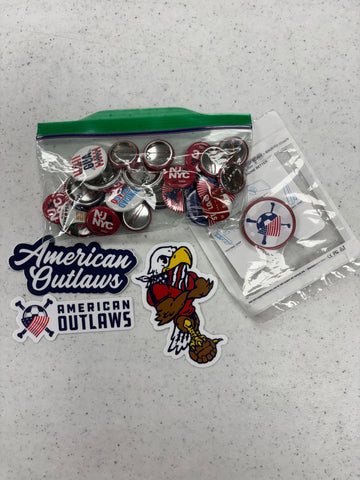 2025 Sticker and Button Pack