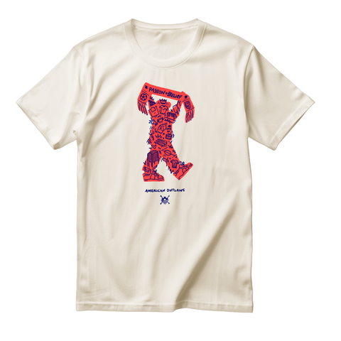 AO Scarf Shirt - Cream