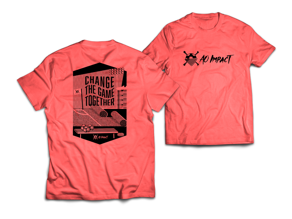 AO Impact - Change the Game Red Tee