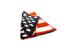 アート・デザイン・音楽 The American Bandanna American Outlaws - American Flag Bandana (2 PACK)