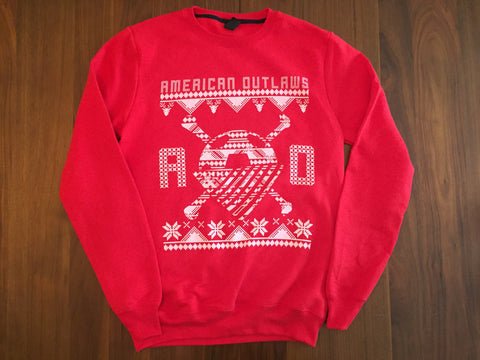 AO Holiday Sweater -Red