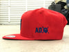 AO Snapback Hat - WNT Run the World - Red